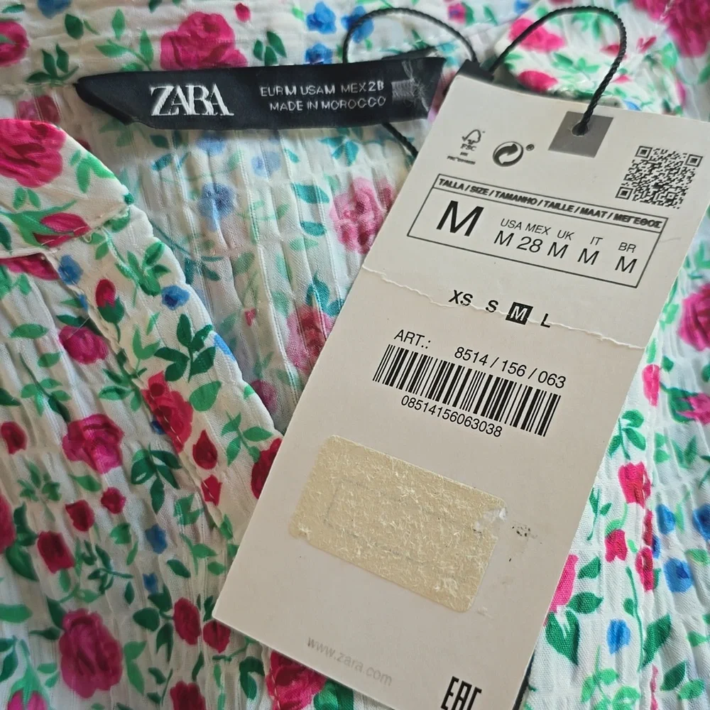 Zara Floral Print Top